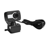 Webcam USB a clip per PC con microfono integrato, webcam plug and play per riunioni video, webcam ad angolo regolabile con porta audio da 3,5 mm per laptop e desktop