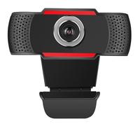 Techly Webcam USB 361438 Full HD 1080p con Auto Focus e Riduzione del Rumore Nero