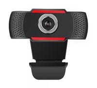 Techly Webcam USB 361438 Full HD 1080p con Auto Focus e Riduzione del Rumore Nero