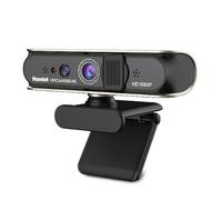 HWCAM1080-HE Hamlet HWCAM1080-HE webcam 2 MP 1920 x 1080 Pixel USB 2.0 Nero