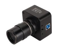 Webcam USB, Mini Webcam con Zoom Manuale da 2,8-12 Mm 2160P 25 Fps per Streaming Live