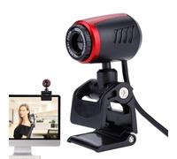 Webcam USB per laptop, correzione della luce automatica | Streaming ad alta definizione, tecnologia di imaging plug-play con microfono per riunioni, conferenze e videochiamate