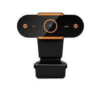 Webcam USB - Webcam per PC con messa a fuoco automatica | Webcam HD con risoluzione 1080P e grandangolare | Telecamera Trasmissione HD nera | Webcam HD per lo streaming | Fotocamera