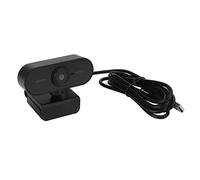 Webcam, Videocamera per Computer HD 1080P Base Regolabile Microfono Integrato Angolo Massimo di 180° per Corsi Online Insegnamento per Trasmissione in Diretta per Videoconferenza