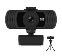 Webcam widescreen USB con funzionalità plug and play, Full HD, ideale per la didattica online.