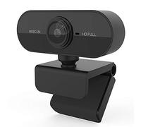 Webcam with Microphone, 30FPS Full HD 1080P Webcam Video Camera for Computers PC Laptop Desktop, USB Plug And Play, Conference Study, Meeting, Video Calling, Live Streaming