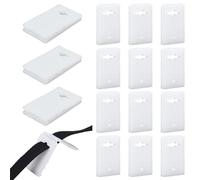 WEBEEDY 16 clip di fissaggio per bobine di copertura solare, clip universali per coperture solari, bobine, accessori per piscine fuori terra e interrate, 6,9 x 4,3 cm