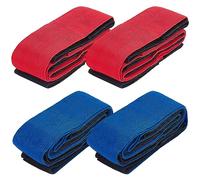 WEBEEDY 2 set di 4 bande da corsa con gambe cooperative walker legged bande da corsa per lavoro compleanno vacanza famiglia cortile divertimento all'aperto partito gioco