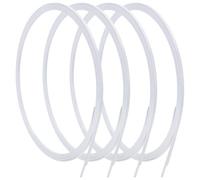 WEBEEDY 20 metri di disossamento bianco in acciaio per cucire, 6 mm di larghezza, corsetto in metallo per fai da te, accessori per abiti da sposa, abiti, lingerie, cappelli, costumi, fai da te, lavori