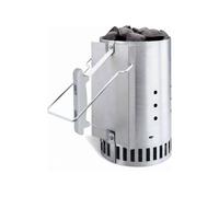 WEBER Ciminiera di Accensione per Barbecue con 2 kg di bricchette e 6 accendifuoco - 17631