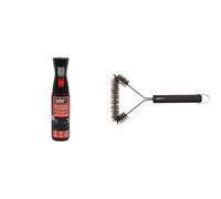 Weber 17874 - Detergente per Barbecue Q & Pulse, Nero & Amazon Basics - Spazzola