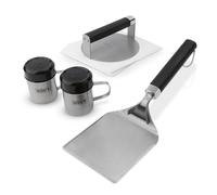 Weber 3400061 Smashed Burger Set, Stainless Steel