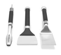 WEBER 3400074 KIT DI UTENSILI PORTATILI PER PIASTRA 3 PEZZI