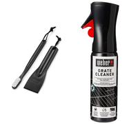 Weber 6202 Kit 2 Pezzi per Pulizia Barbecue a Gas Nero & 17875 detergente per