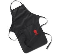 Weber 6474 Grembiule Regolabile Accessorio Barbecue di Colore Nero, Unica