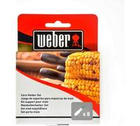 Weber 6489 spedini per pannocchie corn holder set kit accessorio per barbecue