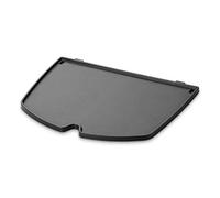 Weber, 6559, Original, Piastra per Barbecue, per serie Q 2000 | piastra in ghisa smaltata, superficie antiaderente, bordi rialzati, accessorio resistente per BBQ, 1,3x27,5x39 cm