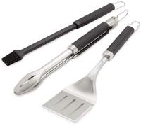 Weber 6764 kit 3 accessori precision include la pinza, la spatola e il pennello per condimenti