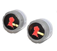 Weber 70867 2-3/8".Diameter Summit 400/600 Years 2007-2011 2pk Lighted Knob