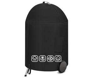 Weber 7150 - Copertura per barbecue a carbonella di alta qualità, 600D Oxford, per barbecue a sfera, per barbecue Master Touch da 57 cm, resistente e impermeabile