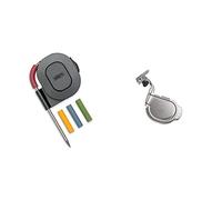 Weber 7211 - Sonda Alimenti per iGrill, Nero & 7240 - Staffa Supporto iGrill, Ar