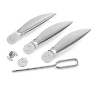 Weber 7444 Kit Sistema di Pulizia One-Touch® 57 cm