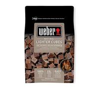 Weber 17612 - Cubetti accendifuoco 48 pastiglie sul marrone