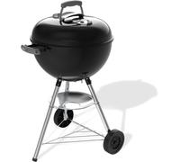 Weber Bar-B-Kettle 47 cm Nero - Barbecue a Carbone con Termometro Integrato