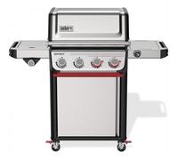 Weber 1500933 barbecue a gas spirit sp-435 a gas gpl, nuovo, in acciaio inox a 4 bruciatori con sear zone e bruciatore laterale