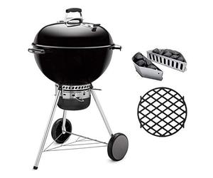 Weber Barbecue a Carbone Master-Touch Ø 57 cm Nero GBS + griglia di rosolatura 8834