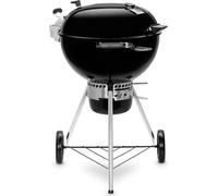 WEBER Barbecue a Carbonella Carbone BBQ da Giardino Esterno in Acciaio ø 57 cm / 141 h cm con Coperchio e Ruote funzione affumicatore - 17301004 E-5770