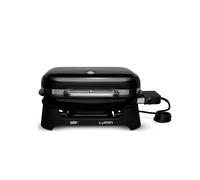 Weber barbecue elettrico da tavolo 2200W in nero con griglia in ghisa