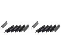 Weber Barras Flavorizer™vitrificado,apto para barbacoas Genesis®300 con mandos en la Parte delantera (juego de 5) (Confezione da 2)