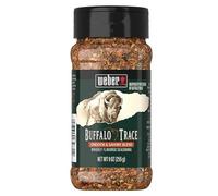 Weber Buffalo Trace Seasoning (9 once) Miscela liscia e salata Condimento al gusto di whisky