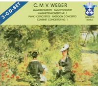 Weber, C.M. Von - Clarinet Concert/Piano Co (3 CD)
