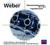 WEBER, C.M. VON - KLARINETTENKONZERT 1, 2,