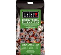 Bricchetti 18402 di guscio di noce di cocco 8 Kg Weber