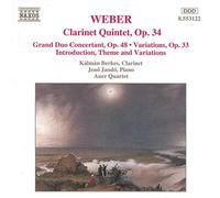 Carl Maria von Weber Clarinet Works (CD) Album