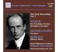 Weber Carl Maria Von - The Early recordings 3