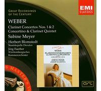Weber : Clarinet Concertos 1 & 2/Concertino in E flat/Clarinet Quintet