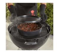 Weber Cocote 2 in 1 ghisa (33,5x12,3cm) Nero 8857