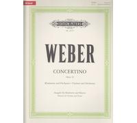 Weber: Concertino in E flat Op.26 (Clarient and Piano Score & Parts) (EP8755)