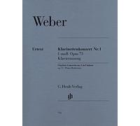 Weber – Concerto n. 1 Op. 73 in Fa minore per clarinetto e pianoforte (Urtext) – Henle Verlag