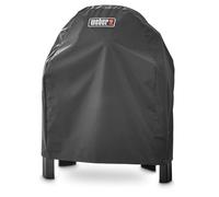 Weber Copertura Premium per Barbecue Pulse 1000 con Supporto, Traspirante, Resistente ai Raggi UV e all’Acqua, Protezione da Vento e intemperie, con Chiusura in Velcro - Nero (7185)