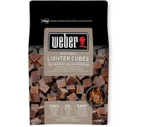 Weber 17612 - Cubetti accendifuoco 48 pastiglie sul marrone