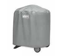 Weber Custodia per barbecue | custodia per BBQ a gas serie Q 1000/2000 con supporto, tessuto intemperie con cinghie fissaggio, 134x64x88 cm