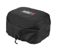Weber Custodia Premium BBQ | custodia per BBQ elettrici Lumin e Compact, impermeabile, anti-UV, poliestere con cordino regolabile per esterni