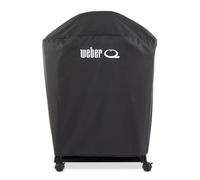 Weber Custodia Premium per carrello / Per barbecue delle serie Q1000N e Q2000N, tessuto leggero resistente alle intemperie con cinghie di fissaggio per una protezione duratura all'aperto