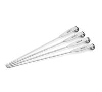 Weber - Lotto 4 Spiedini Per Elevazione Verticale-acciaio Weber