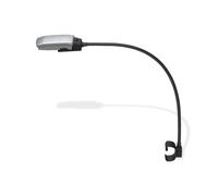 Weber WORKS Lampada flessibile, adatta a tutti i modelli Slate & Spirit (2025), luce LED luminosa con braccio flessibile - nero/argento (3400518)